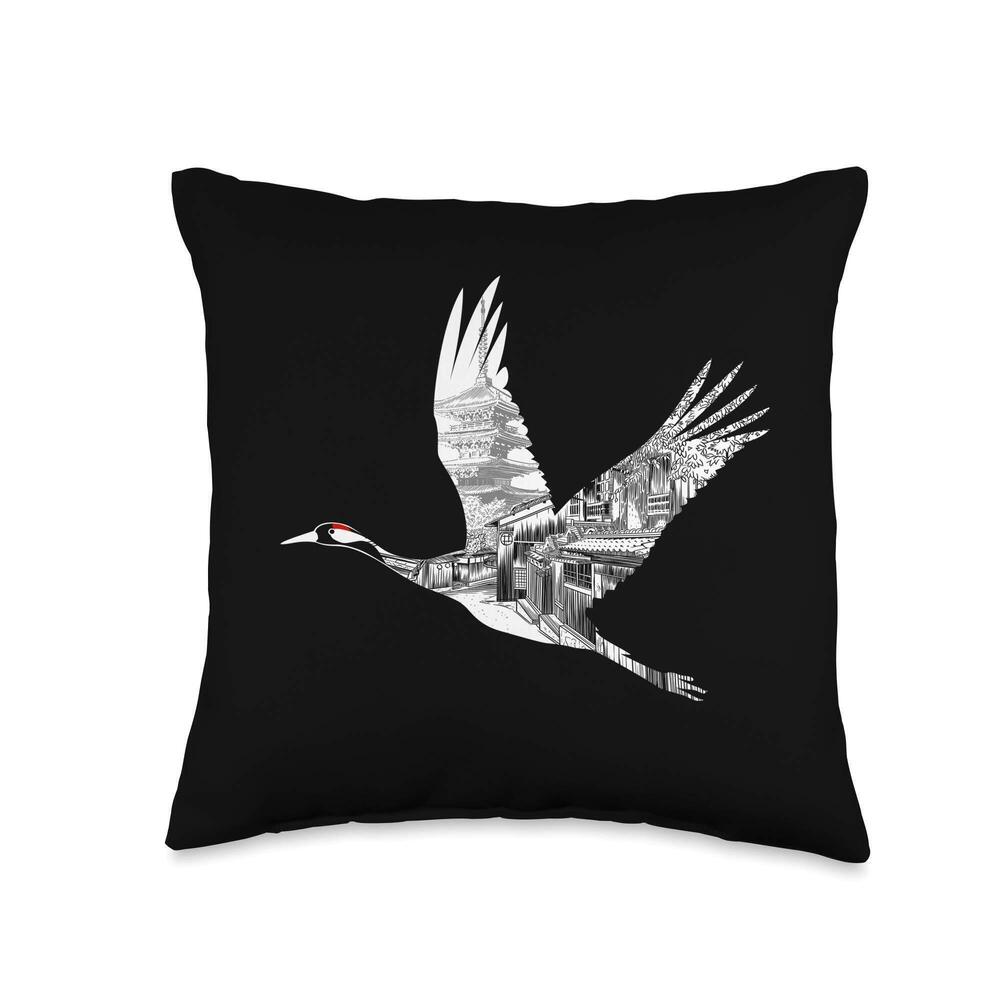 2100 sketch street japan Throw Pillow
